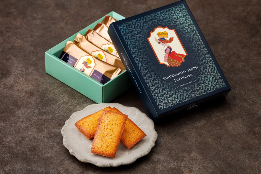 九十九島せんぺいフィナンシェ_パッケージ